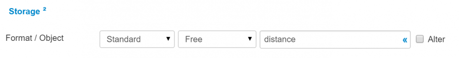 SEBLOD distance field configuration